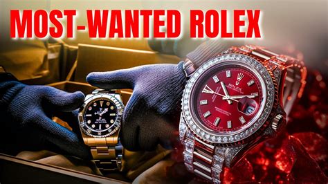 rolex watch youtube|most wanted Rolex watch.